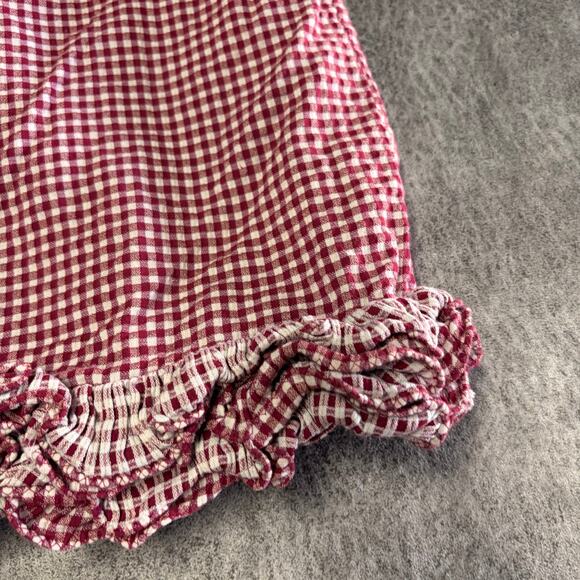 Gingham Plaid Off the Shoulder Mini Dress - Picture 2 of 6